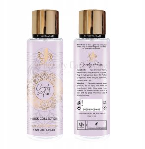 AL WATANIAH Musk Collection Candy Musk BODY MIST 250ml 1