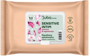 LUBA_Family Sensitive Intim nawilżany papier toaletowy 50szt 1