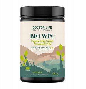 Diet Food DOCTOR LIFE_Whey Protein białko suplement diety Chocolate 500g 2