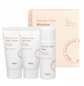 OTTIE_SET Blemish Clean zestaw do pielęgnacji cery trądzikowej 3x30ml 1