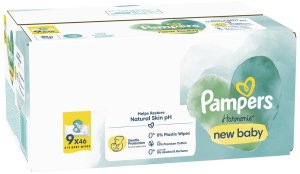 Pampers Chusteczki nawilżane Harmonie New Baby 9x46 szt. 3