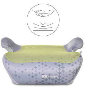 Automobilinė kėdutė-paaukštinimas Lorelli Cosmos Isofix, 15-36 kg, Grey 13
