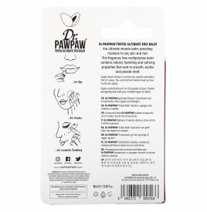 Skincode Essentials Balsam DR. PAWPAW, Ultimate Red, 10 ml 2