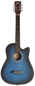 Elektrinės akustinės gitaros rinkinys Aiersi SG040 CE 38" 1