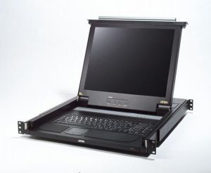 Aten CL-1200LA Konsola LCD 15" + klawiatura +touchpad 19" 1U 1