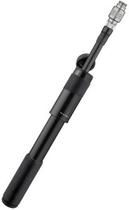 Pompka ręczna BIRZMAN Velocity Road Black (Presta/Schrader), 160psi/11bar, Długość 193mm, CNC, Czarna (NEW) 2