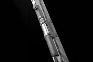 Pompka ręczna BIRZMAN Scope Apogee (Presta/Schrader), 120psi/8.3 bar, Długość 220mm, CNC, Srebrno-Czarna (NEW) 4