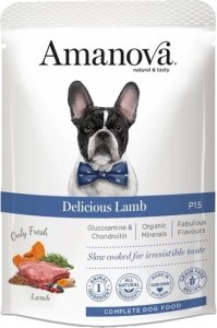Amanova Dog Adult Delicious Lamb - jagnięcina saszetka 100g [P15] 1