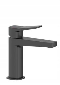 4522-815-81 / KFA / MALAGA /  BATERIA UMYWALKOWA STOJĄCA, ZE SPUSTEM CLICK CLACK, BLACK / 1