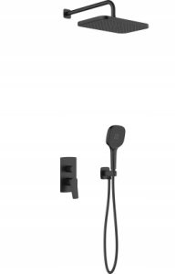 4529-501-81 / KFA / MALAGA / ZESTAW NATRYSKOWY PODTYNKOWY BLACK / 1