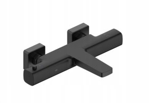 5754-010-81 / KFA / MALAGA /  BATERIA WANNOWA, TERMOSTATYCZNA , ŚCIENNA , BLACK / 1