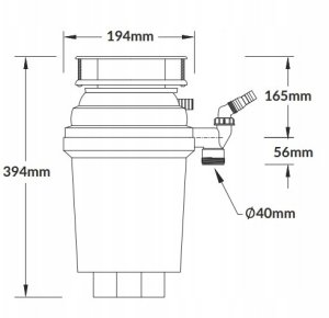 ROZDRABNIACZ KUCHENNY 1,25KM 3