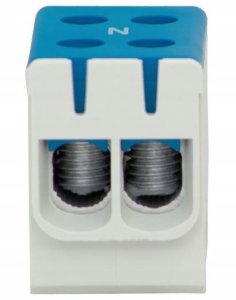 Pozostali Listwa zaciskowa LZ w korpusie F-ELEKTRO F2.0294 1-torowa (2x50/2x50mm2) Al/Cu niebieski 3