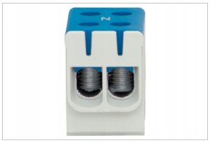 Pozostali Listwa zaciskowa LZ w korpusie F-ELEKTRO F2.0294 1-torowa (2x50/2x50mm2) Al/Cu niebieski 4
