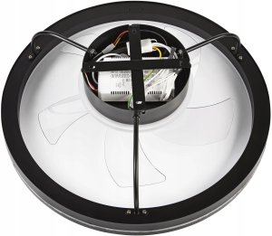Wentylator Lamkur Lamkur Fargo 49892 plafon wentylator lampa sufitowa 1x37W LED 3000K 4000 lm czarny 2