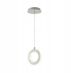 Zuma Line Girona MD3713-1-3CT lampa wisząca zwis 1x10W LED 3000K 1100 lm srebrna 4