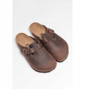 Birkenstock Boston LEOI 860131 Brązowe 43 12
