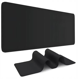 Podkładka Pod Mysz Biurkowa 90x40 cm Czarna Verk Group Antypoślizgowa 1