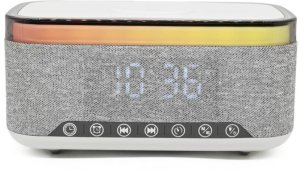Radiobudzik Denver CRQ-225 radio zegarowe m. BT/Wireless Charger 15W 2