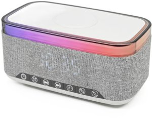 Radiobudzik Denver CRQ-225 radio zegarowe m. BT/Wireless Charger 15W 4