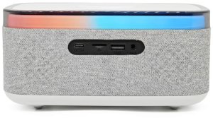 Radiobudzik Denver CRQ-225 radio zegarowe m. BT/Wireless Charger 15W 5