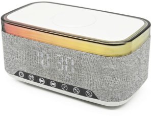 Radiobudzik Denver CRQ-225 radio zegarowe m. BT/Wireless Charger 15W 6