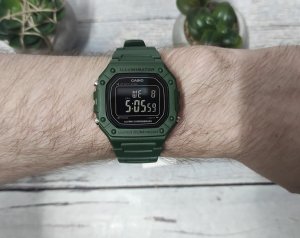 Zegarek Casio Sport W-218H -3BVEF zielony młodzieżowy . 2