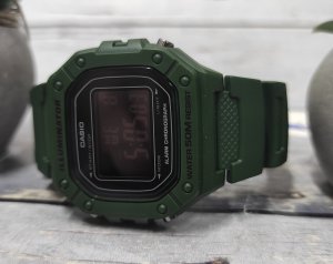 Zegarek Casio Sport W-218H -3BVEF zielony młodzieżowy . 3