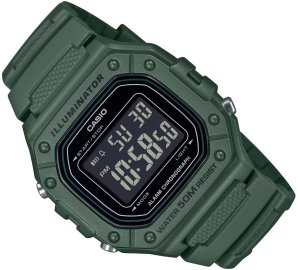 Zegarek Casio Sport W-218H -3BVEF zielony młodzieżowy . 6