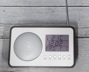 Radiobudzik Karlsson KA6036DW ładowarka USB AUX . 3