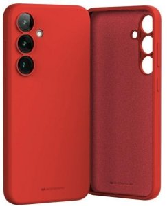 Etui Mercury Silicone do Samsung Galaxy A16 czerwony 1