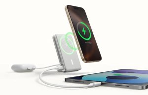 Powerbank Baseus Nomos Qi2 10000 mAh 45W Powerbank z ładowaniem indukcyjnym Szary 4