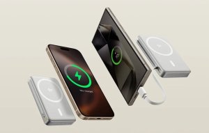 Powerbank Baseus Nomos Qi2 10000 mAh 45W Powerbank z ładowaniem indukcyjnym Szary 9