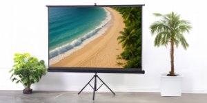 Ekran projekcyjny na statywie Camrock Matte T 100 3