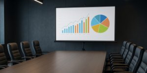 Ekran projekcyjny na statywie Camrock Matte T 100 5