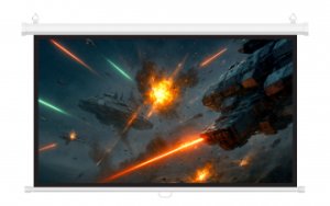 Ekran projekcyjny ścienny Camrock Matte W 80 2