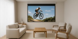 Ekran projekcyjny ścienny Camrock Matte W 80 3