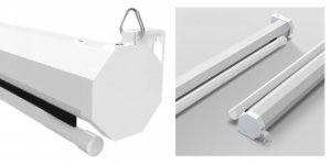 Ekran projekcyjny ścienny Camrock Matte W 80 5