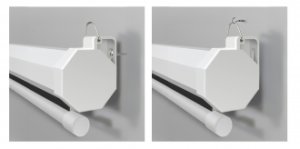 Ekran projekcyjny ścienny Camrock Matte W 80 6