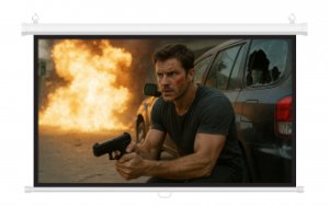 Ekran do projektora Deluxx Camrock Matte W 100 2