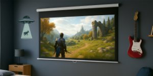 Ekran do projektora Deluxx Camrock Matte W 100 4