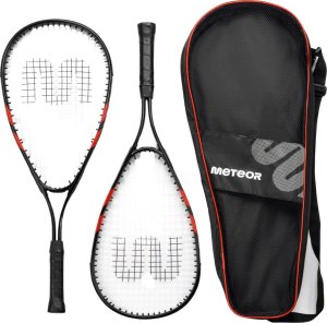 Zestaw do speed badmintona Meteor 2 rakietki aluminiowe, 3 lotki 16839 1