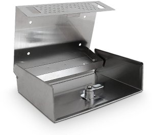 popielniczka zewnętrzna ścienna stal nierdzewna zamykana kompaktowa srebrna 11