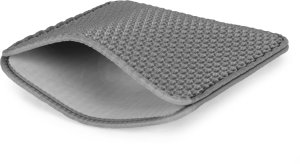 Mata dwuwarstwowa wycieraczka pod kuwetę dla kota szara Petsi 4