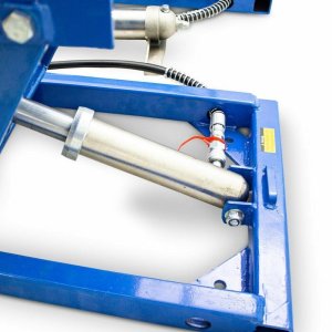 RAMPA RAMPY HYDRAULICZNE WARSZTATOWE KOMPLET 2 SZTUKI Z PODNOŚNIKIEM 3