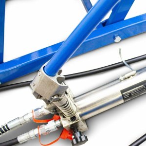 RAMPA RAMPY HYDRAULICZNE WARSZTATOWE KOMPLET 2 SZTUKI Z PODNOŚNIKIEM 7