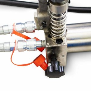 RAMPA RAMPY HYDRAULICZNE WARSZTATOWE KOMPLET 2 SZTUKI Z PODNOŚNIKIEM 9