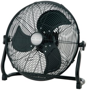 Wentylator podłogowy 12"/30cm 70W cyrkulator CZARNY 2