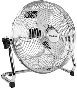 Wentylator podłogowy 12"/30cm 70W cyrkulator SREBRNY 1