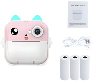 Aparat natychmiastowy dla dzieci         MajesticLine różowy 8